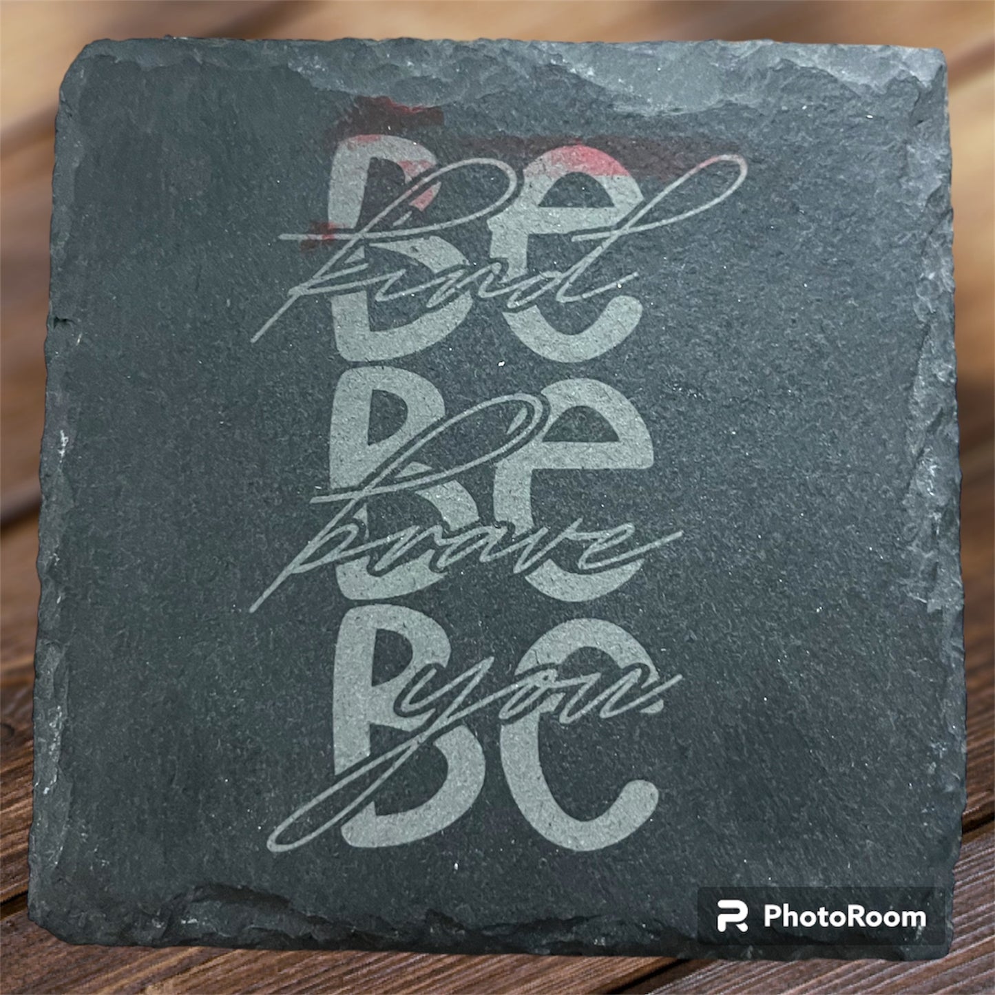 Bee Kind Slate Coasters-Set of 4