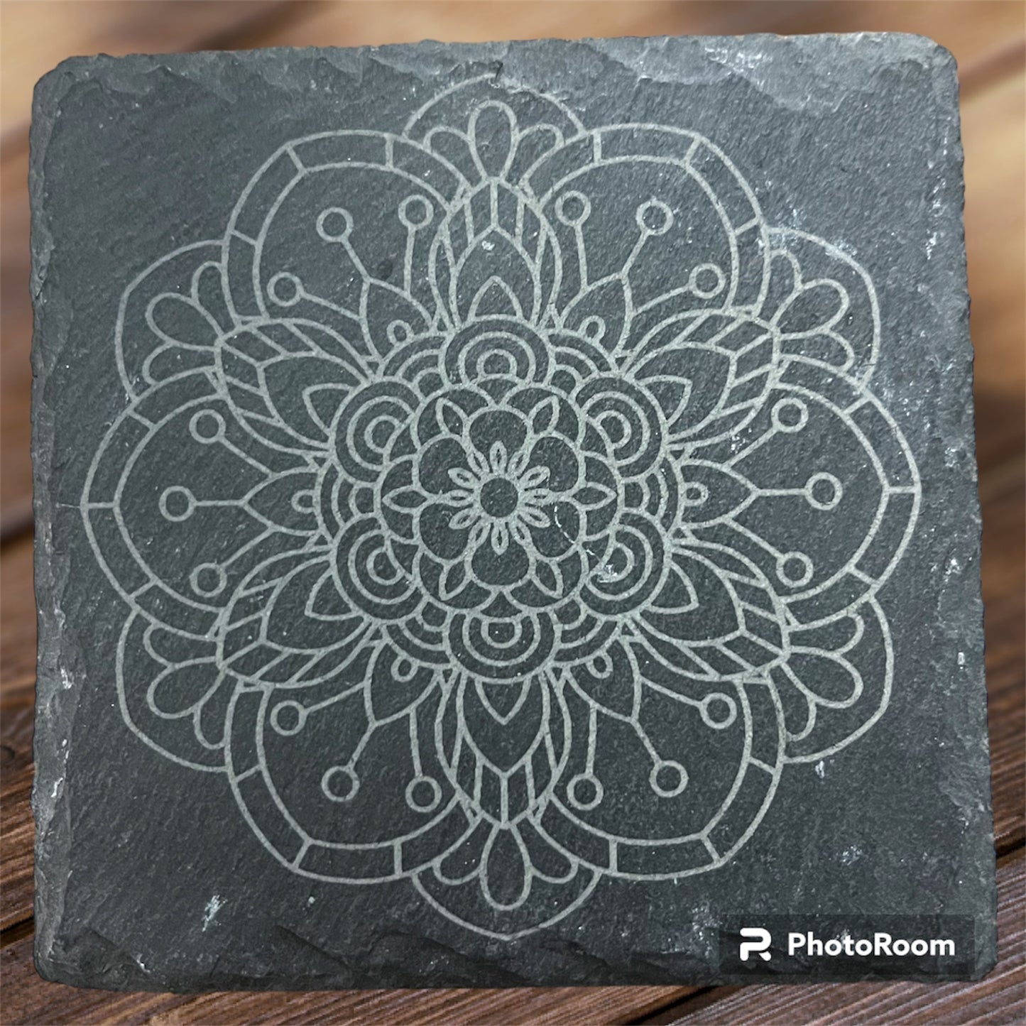 Mandala Slate Coasters-Set of 4