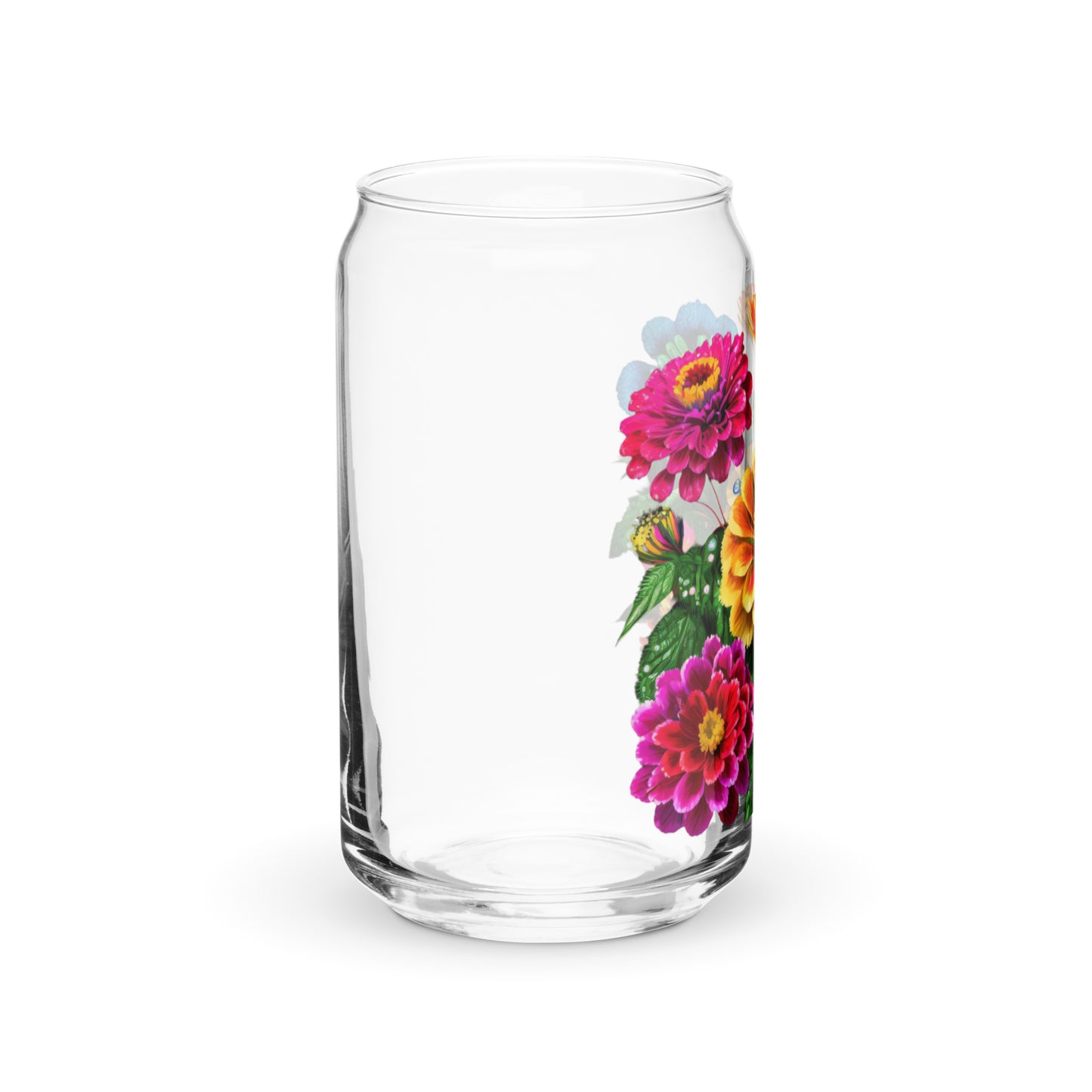 Can-shaped glass